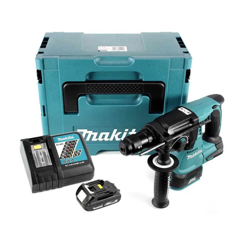Preis Gesenkt Makita DHR 243 RY1J Akku Kombihammer 18 V Brushless + 1x Akku 1,5 Ah + Ladegerät + Makpac