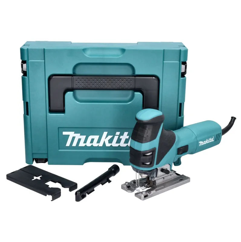 Bestpreis Makita 4351 FCTJ Pendelhubstichsäge 720W + 6 tlg. Sägeblattset + Makpac