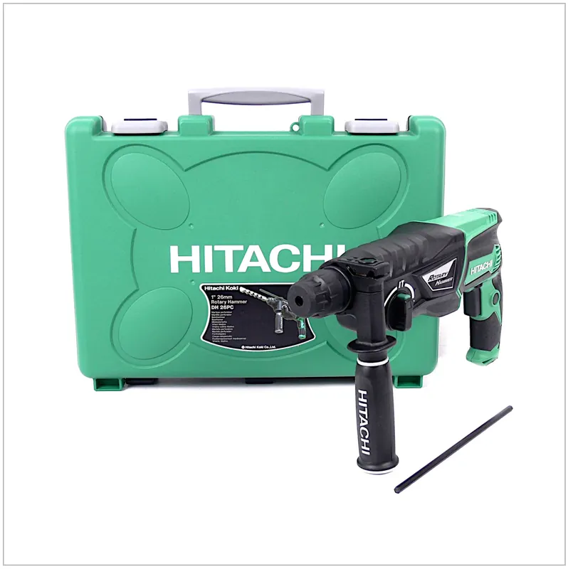 Super-Preis Hitachi DH 26 PC - SDS-Plus Kombihammer 830 Watt - inkl. Koffer