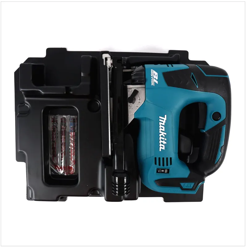 Makita DJV 182 ZE Akku Pendelhubstichsäge 18V Brushless Solo + Einlage für Makpac - ohne Akku, ohne Ladegerät Must-Have