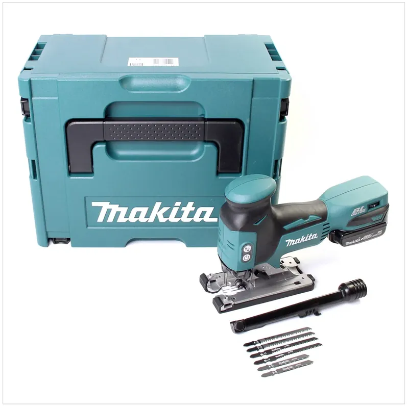 Jetzt Kaufen Makita DJV 141 Y1J Akku Pendelhubstichsäge 14,4V Brushless + 1x Akku 1,5Ah + Makpac - ohne Ladegerät