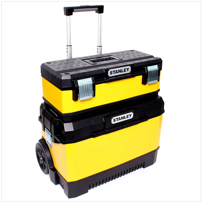 Finale Aktion Stanley Mobile Profibox Metall - Kunststoff mit 23 Zoll Werkzeugbox 1-95-831