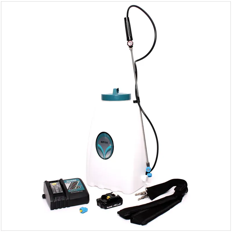 Versand Am Gleichen Tag Makita BVF 154 Akku Druckspritze 18 V mit 1 x 1,5 Ah Akku und Ladegerät