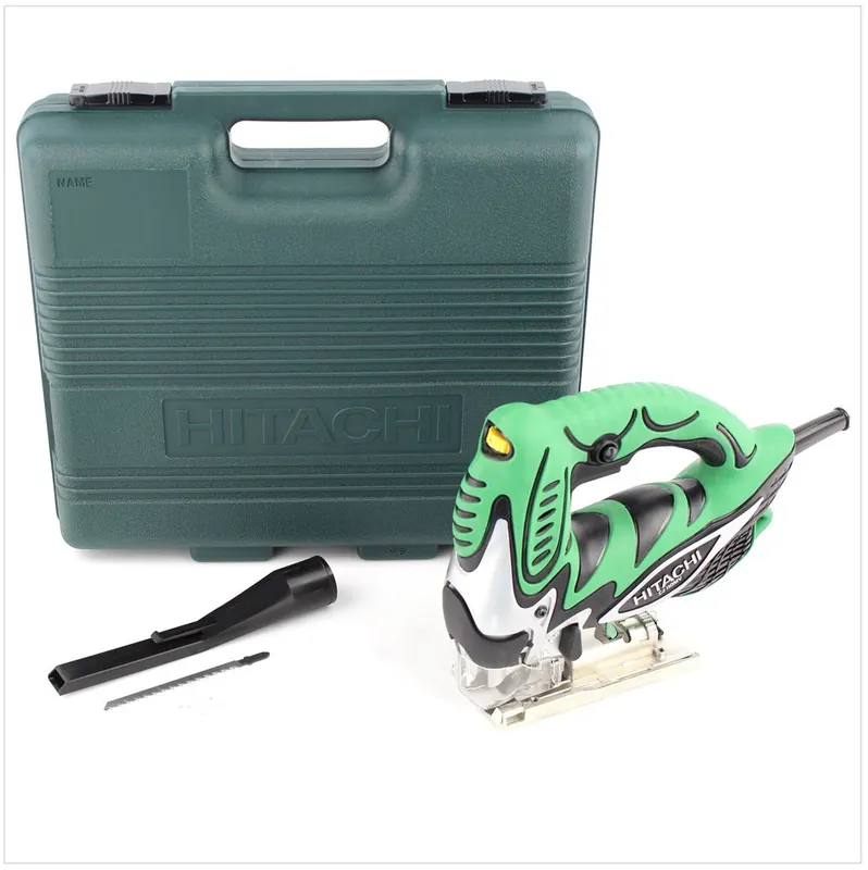 Hitachi CJ 110 MV 720 W Stichsäge inkl. Absaugadapter, Sägeblatt und Koffer Kracherpreis