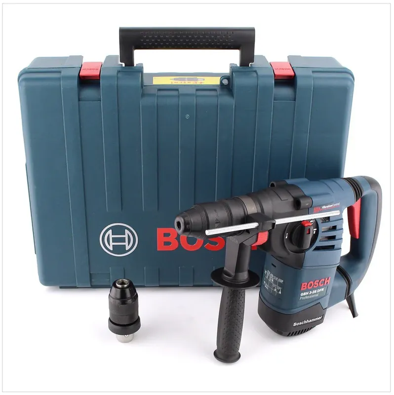 Neue Ware Bosch GBH 3-28 DFR Professional 800W Bohrhammer mit SDS-Plus + Wechselbohrfutter