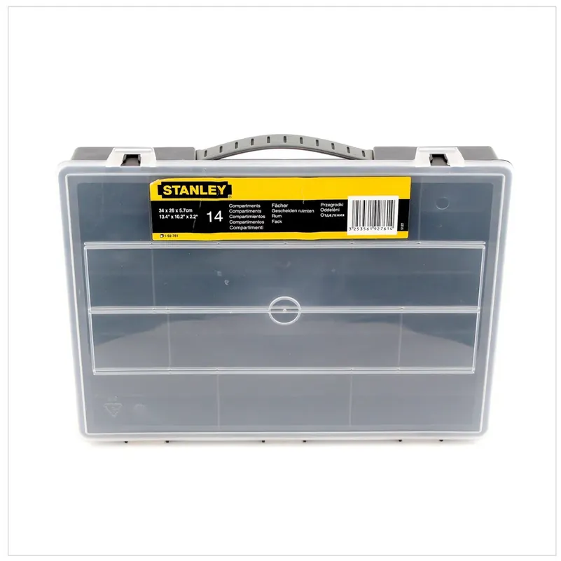 Stanley 14 Compartment Organizer 34 cm Werkzeugbox 1-92-761 Sofort Bestellen