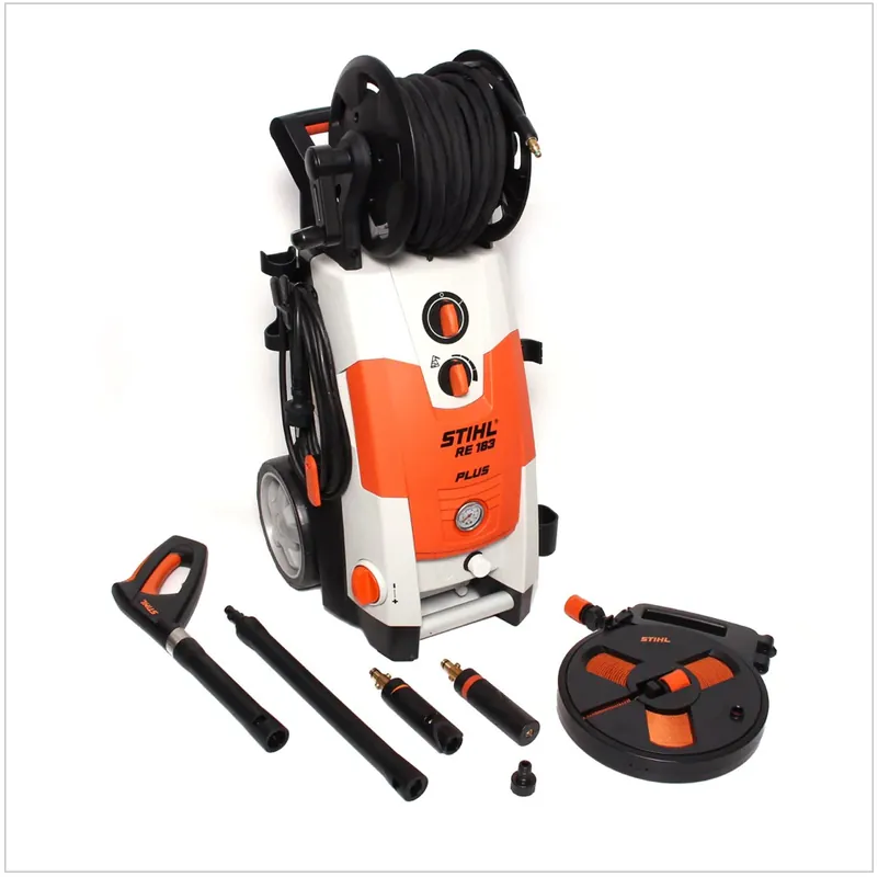 Nur Heute STIHL RE 163 Plus Hochdruckreiniger mit 10-150 bar Arbeitsdruck und 3.300 Watt ( 4769 012 4503 )