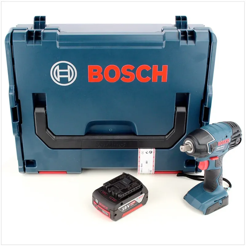 Bosch GDS 18 V-LI Professional Akku Drehschlagschrauber mit L-Boxx und 1x GBA 6 Ah Akku Begrenztes Angebot