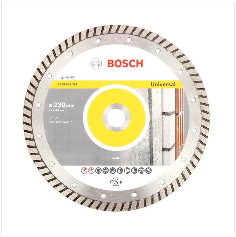 Bosch Diamant Trennscheibe 230 x 22,23 Standard for Universal Turbo ( 2608602397 ) Günstig