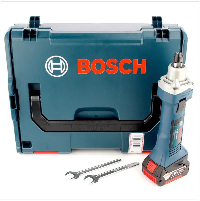 Bosch GGS 18 V-LI Akku-Geradschleifer 18V + 1x Akku 6,0Ah + L-Boxx - ohne Ladegerät Super-Preis