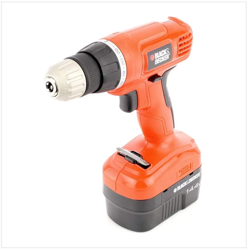 Schneller Versand Black & Decker EPC 14 CA 14,4 Volt Akku Bohrschrauber