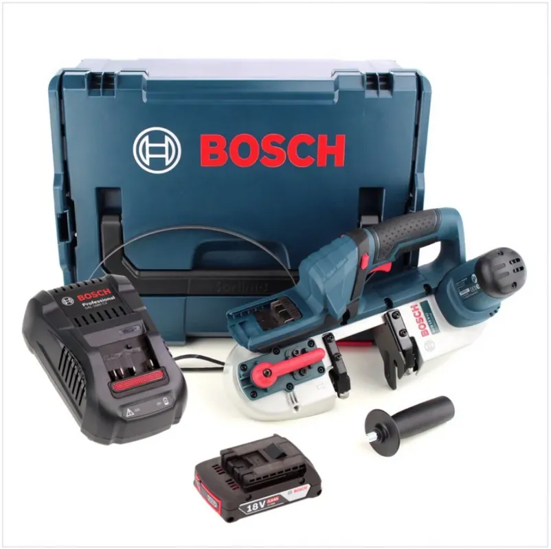 Jetzt Kaufen Bosch GCB 18 V-LI Akku Bandsäge 18V + 1x Akku 2,0Ah + Ladegerät + L-Boxx