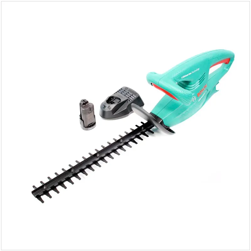 Letzte Chance Bosch AHS 35-15 LI 10,8 V Akku Heckenschere mit 35 cm Schwertlänge + 1x 1,5 Ah Akku und Ladegerät ( 0600849B00 )