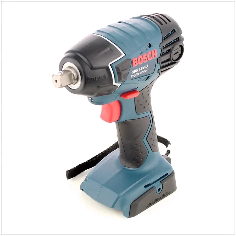 Sale Bosch GDS 18 V-LI Akku Drehschlagschrauber 18V 1/2" 180Nm Solo + L-Boxx ready - ohne Akku, ohne Ladegerät