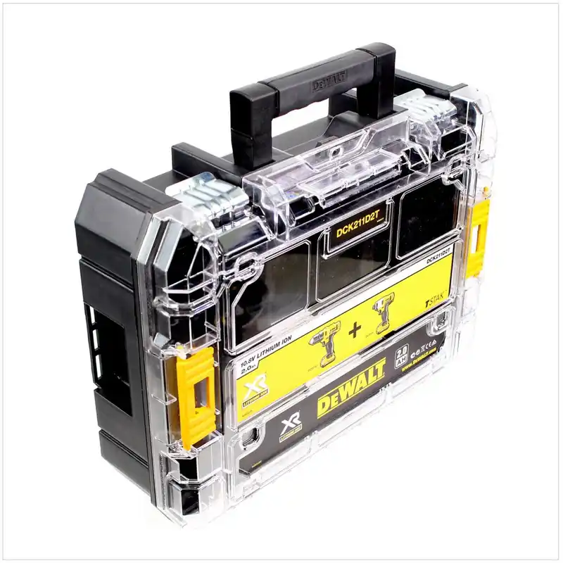 DeWALT TSTAK Box DWST 1 - 71194SP Tool Box Werkzeug Koffer mit Einlage ohne Geräte Aktuell