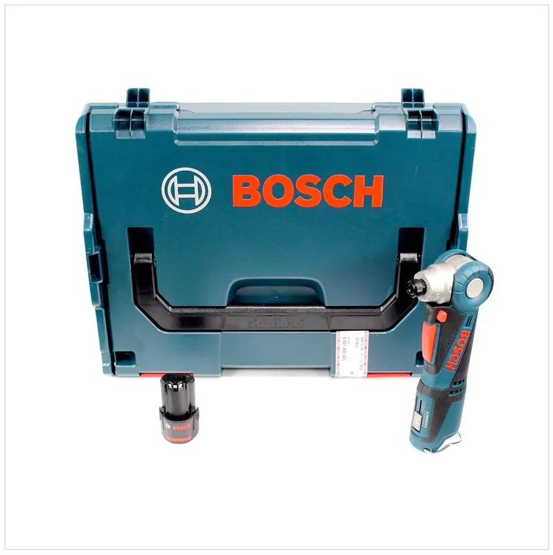 Solange Der Vorrat Reicht Bosch GWI 10,8 V-Li Akku Winkelschrauber in L-Boxx + 1 x GBA 2,5 Ah Akku