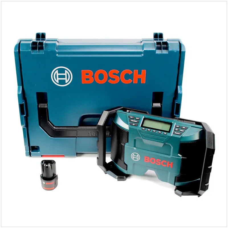 Bosch GML 10,8 V-Li Akku Radio in L-Boxx + 1 x GBA 10,8 V 2,5 Ah Akku Wochenendangebot