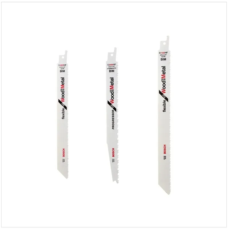 Bosch 3er Säbelsägeblätter - Set Universal ( S 1022 HF / S 3456 XF / S 1122 HF ) Günstig
