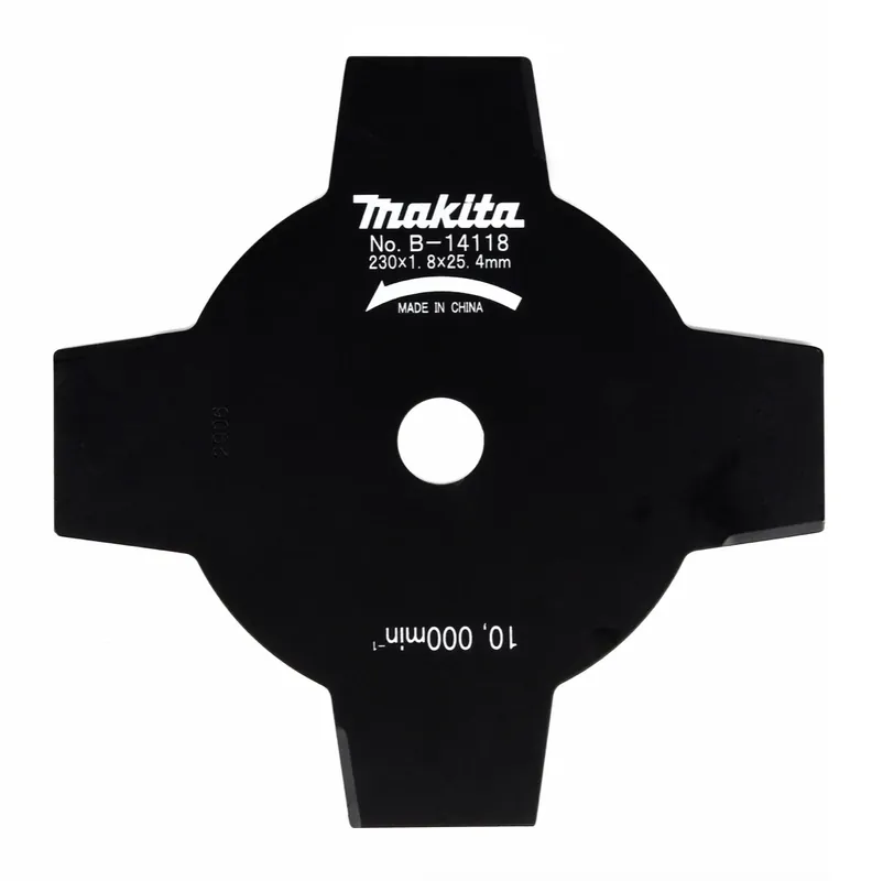 Neuheit Makita 4 Zahn Schlagmesser 230 x 1,8 x 4 x 25,4 mm ( B-14118 ) für DUR 365 / UR 2300