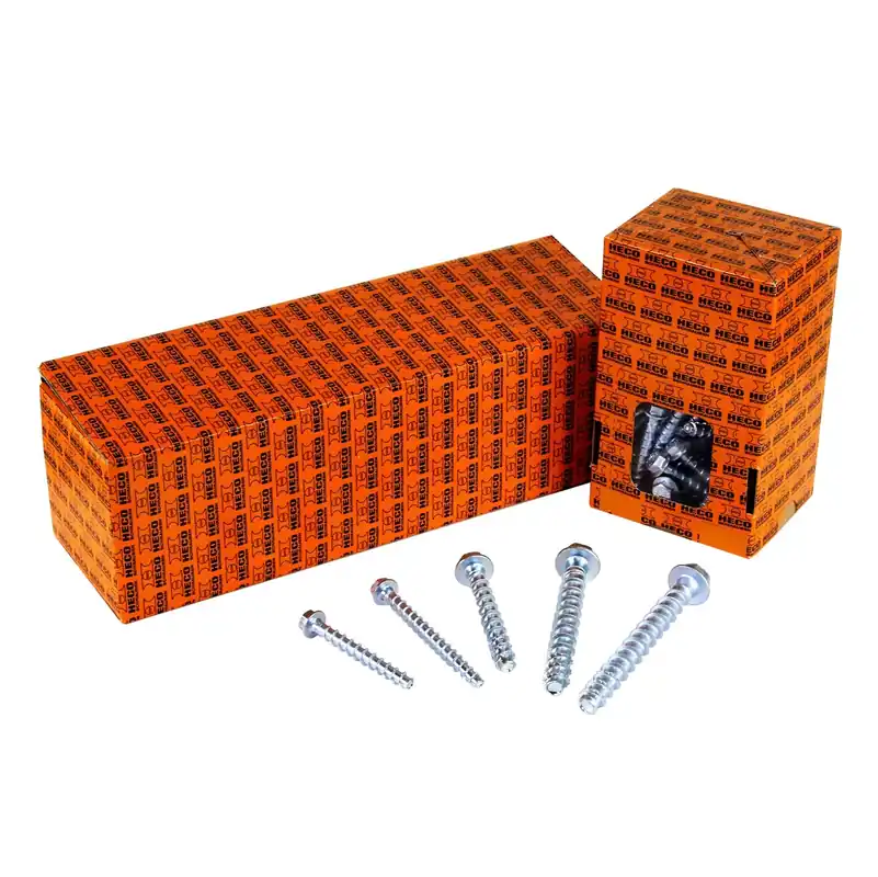 Top-Angebot HECO MULTI-MONTI-plus SS Betonschraube 10 x 80 mm 50 Stk. SW 13 Sechskantkopf verzinkt A2K ( 2x 48403 )