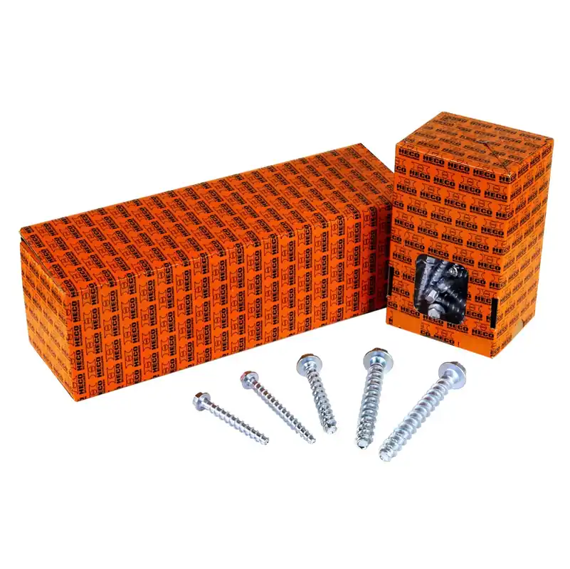 Sonderaktion HECO MULTI-MONTI-plus SS Betonschraube 12 x 100 mm 75 Stk. SW 15 Sechskantkopf verzinkt A2K ( 3x 48411 )