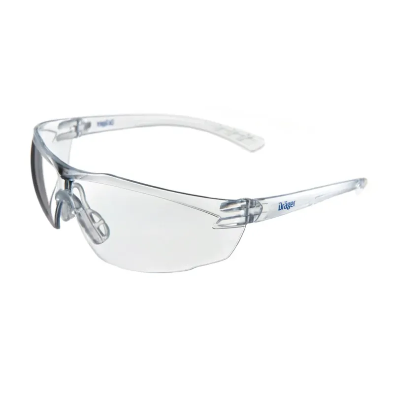 Letzte Chance Dräger X-pect 8320 Schutzbrille transparent beschlagfrei und kratzfest ( R58268 )