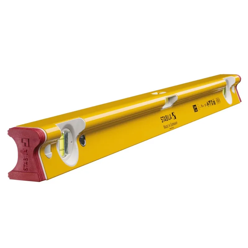 Günstig STABILA Type R 300 Wasserwaage 81 cm ( 18372 ) drei Libellen extrabreit R-Profil Rutsch-Stopper horizontales und vertikales Messen