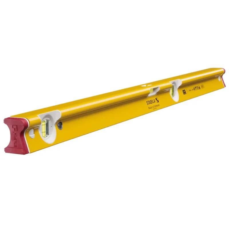 Sonderaktion STABILA Type R 300 Wasserwaage 100 cm ( 18373 ) drei Libellen extrabreit R-Profil Rutsch-Stopper horizontales und vertikales Messen