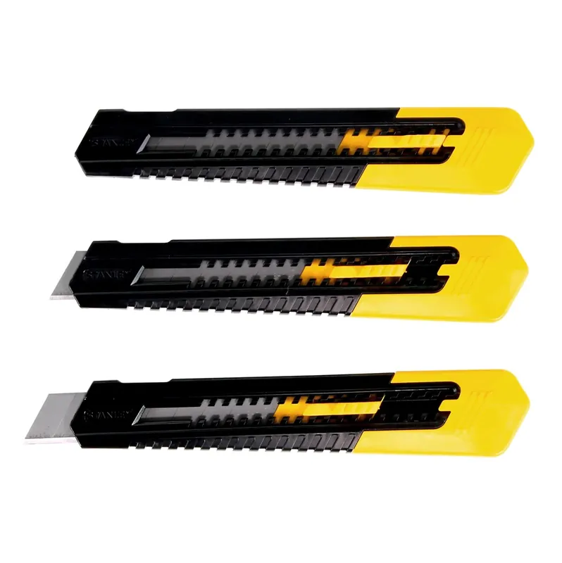 Stanley SM Cuttermesser 18 mm 3er Set ( STHT10151-2 ) Preisreduziert