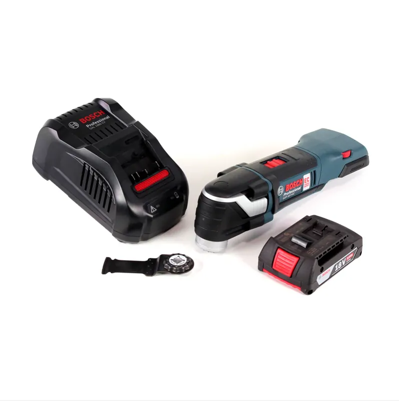 Bosch GOP 18 V-EC Akku Multicutter 18V Multifunktionswerkzeug OIS / Starlock + 1x 2,0Ah Akku + Ladegerät Sonderangebot
