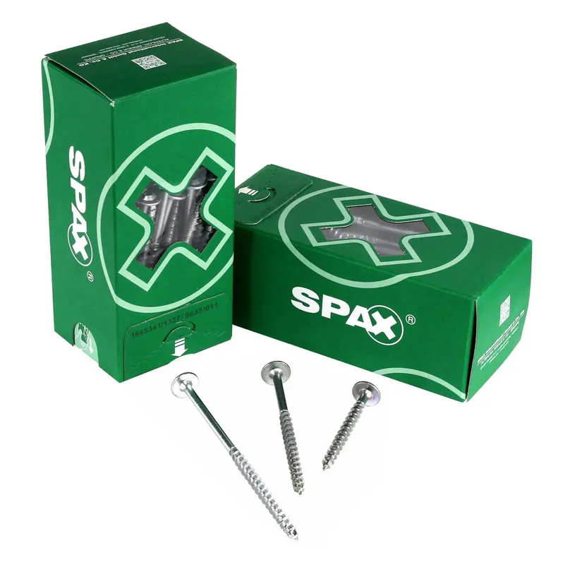 SPAX HI.FORCE Tellerkopfschraube 8,0 x 140 mm 50 Stk. ( 0251010801405 ) Teilgewinde Torx T-STAR plus T40 4CUT WIROX Neue Kollektion