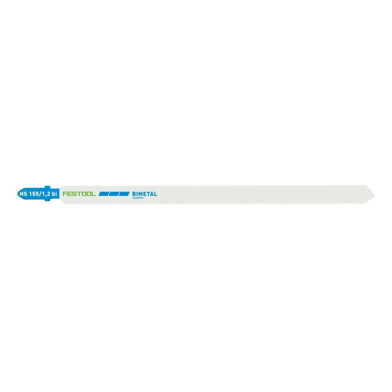 Festool HS 155/1,2 BI/10 Metal Sandwich Materials Stichsägeblatt 155 mm 10 Stk. ( 2x 204337 ) gewellte Grundform aus BI-Metall für Sandwich-Materialien Neue Ware