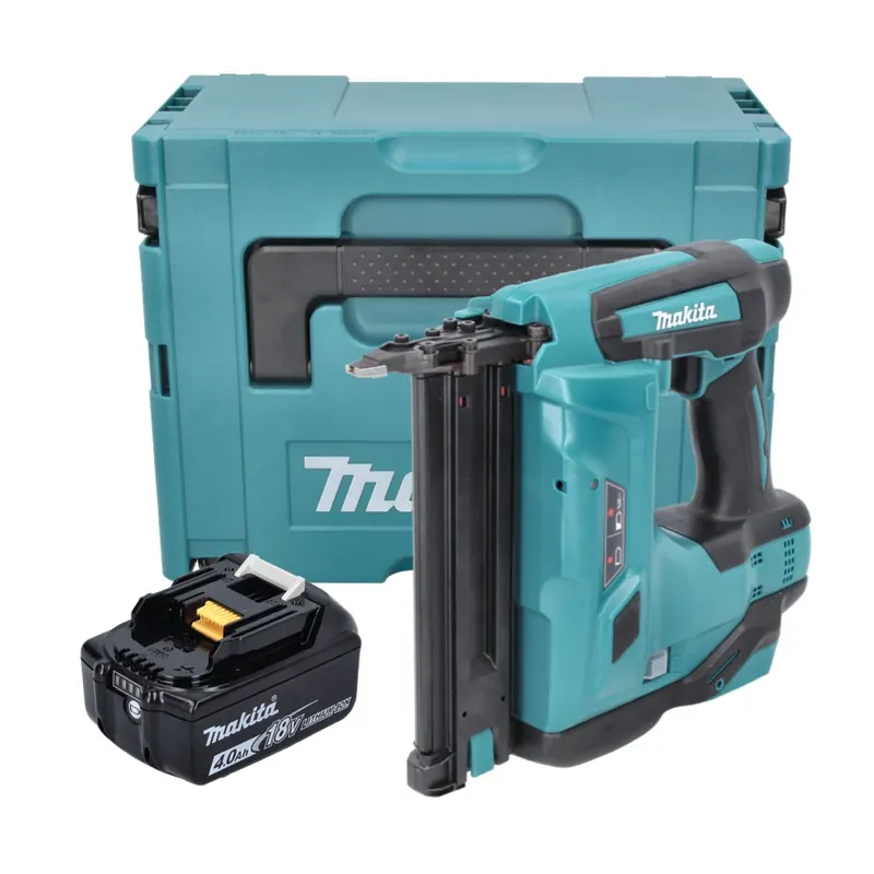 Wochenendangebot Makita DBN 500 M1J Akku Stauchkopfnagler 18 V 15-50 mm + 1x Akku 4,0 Ah + Makpac - ohne Ladegerät