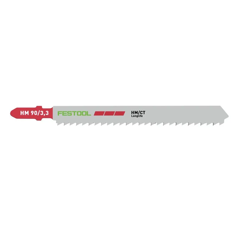 Echt Festool HM 90/3,3/2 Plastics Laminate Stichsägeblatt 90 mm 2 Stk. ( 2x 204269 ) für Laminat- und melaminharzgebundene Platten