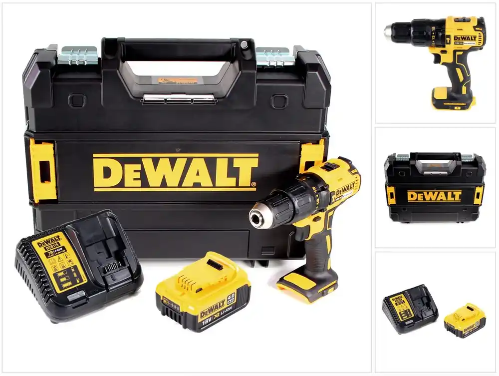 DeWalt DCD 778 M1T Akku Schlagbohrschrauber 18V 65Nm + 1x Akku 4,0Ah+ Ladegerät in TSTAK Box Rabatt