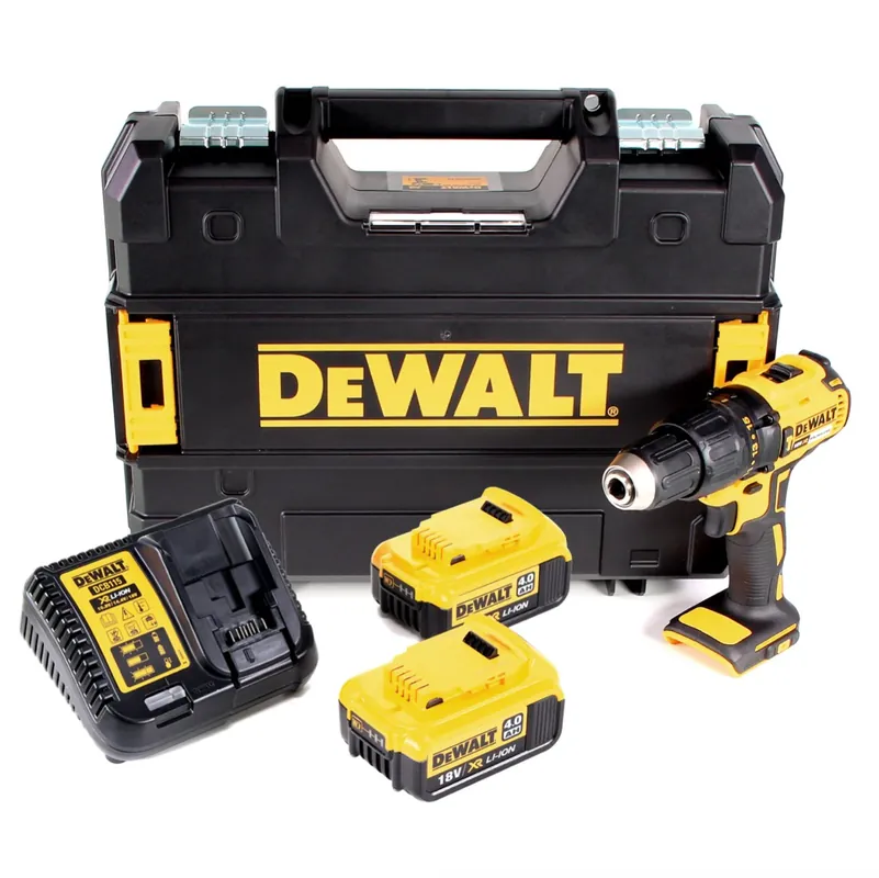 Ausverkauf DeWalt DCD 778 M2T Akku Schlagbohrschrauber 18V 65Nm + 2x Akkus 4,0Ah + Ladegerät in TSTAK Box