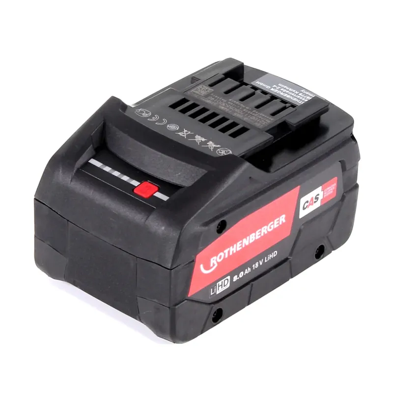 Rothenberger RO BP18/8 Li-HD Akku - 18 V / 8,0 Ah ( 1000002549 ) Markenprodukt