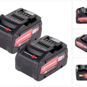 Rothenberger RO BP18/8 Li-HD Akkus - 18 V / 8,0 Ah 2 x ( 1000002549 ) Letzte Chance