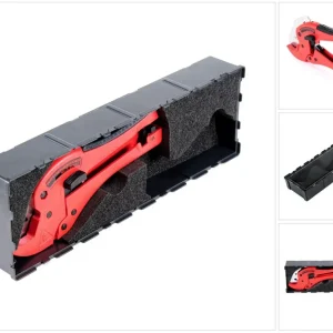 Rothenberger ROCUT TC 42 Professional Kunststoffrohr-Schere 0 - 42 mm in ROBOX mit passender Einlage ( 1000002193 ) Beliebt