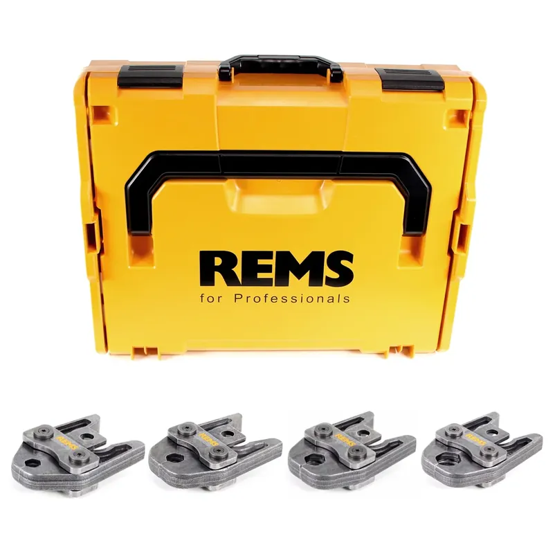 REMS Presszangen Set V15-18-22-28 im Systemkoffer L-Boxx ( 571166 R ) Sichere Zahlung