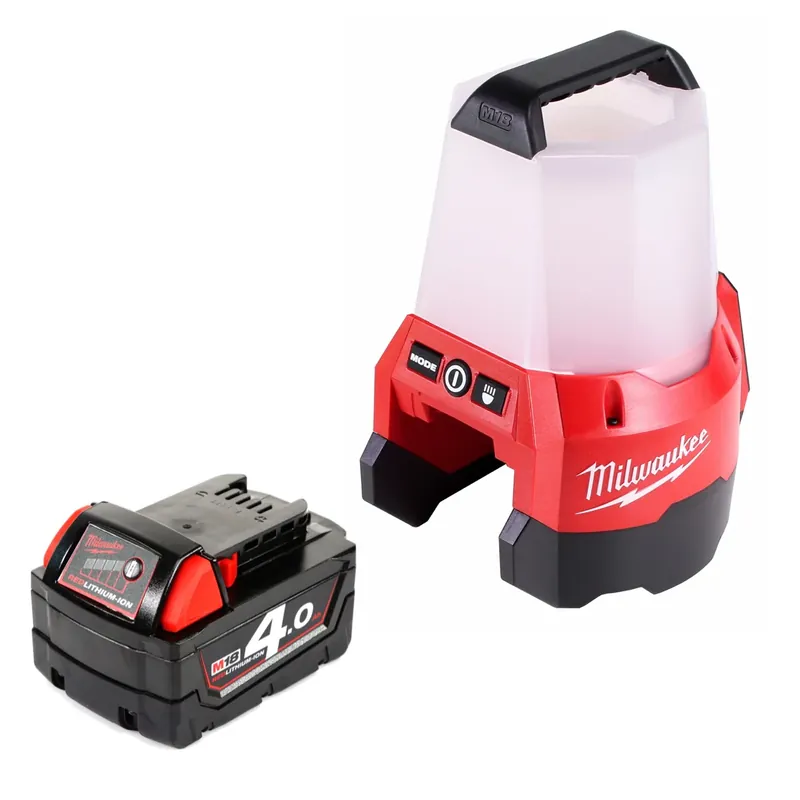 Online Kaufen Milwaukee M18 TAL-401 Akku Baustrahler 18 V Li-Ion Lampe Leuchte + 1 x 4,0 Ah Akku - ohne Ladegerät