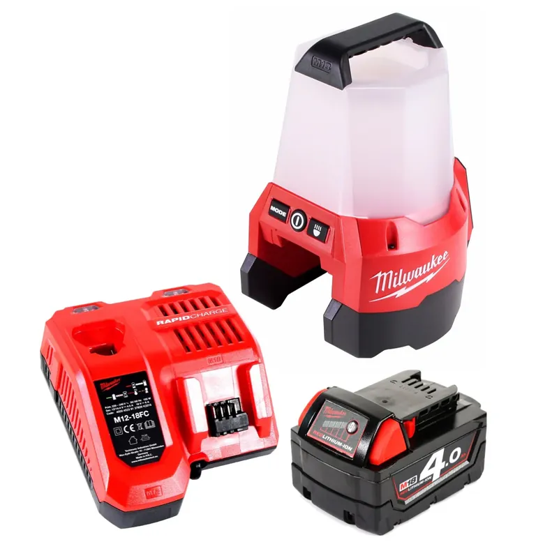 Milwaukee M18 TAL-401C Akku Baustrahler 18 V Li-Ion Lampe Leuchte + 1x 4,0 Ah Akku + Ladegerät Schnäppchen