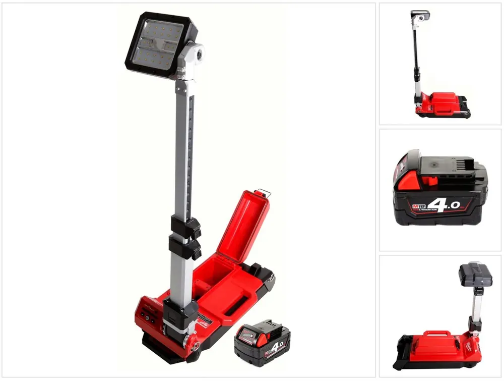 Direktkauf Milwaukee M18 ONERSAL-401 ONE-KEY LED Akku Baustrahler 18 V Li-Ion + 1 x 4,0 Ah Akku - ohne Ladegerät