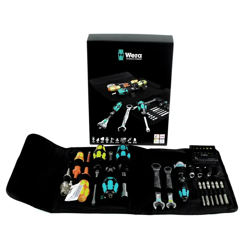 Must-Have Wera Kraftform Kompakt SH 1 Sanitär/Heizung/Plumbkit 25-teiliges Set in Tasche ( 05135927001 )