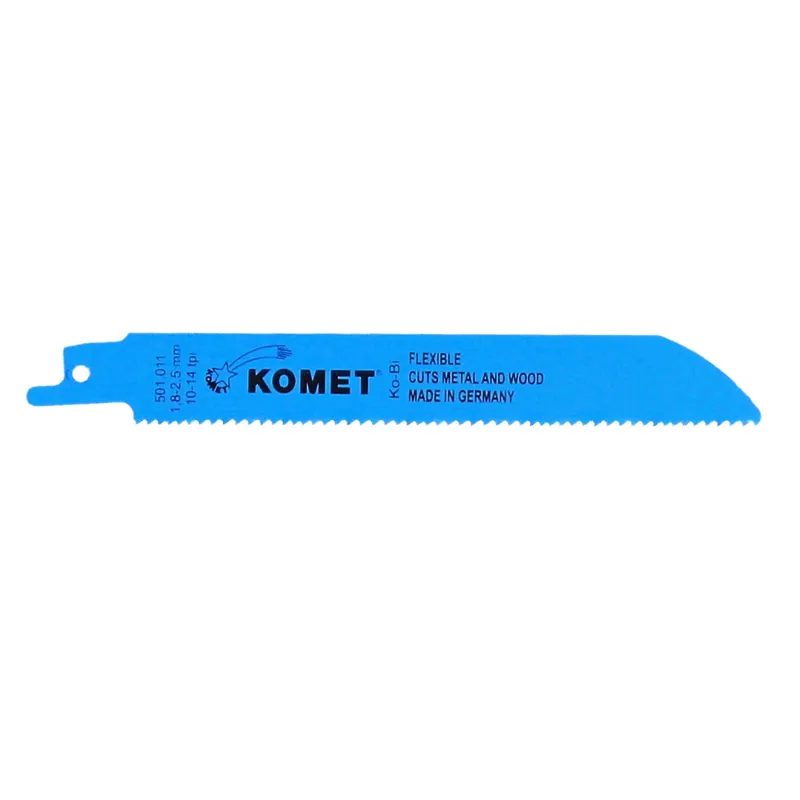 Komet Säbelsägeblatt METAL AND WOOD 150mm 10-14tp 5 Stk. ( 501.011 ) HSS BI-Metall Vario Abverkauf