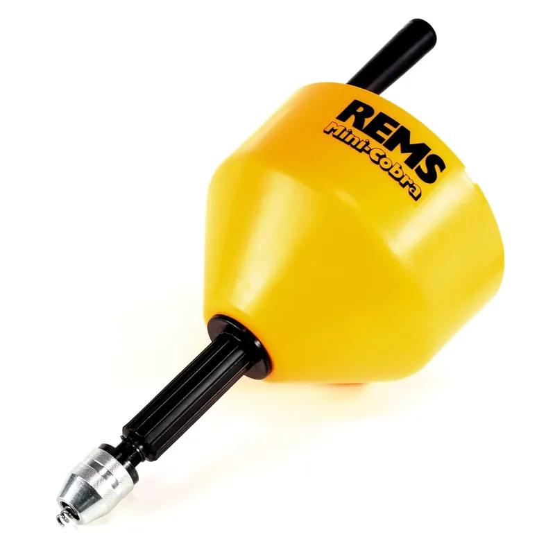 Bestpreis REMS Mini Cobra Rohrreinigungsgerät ( 170010 ) für Rohre Ø 20 – 75 mm mit Handkurbel