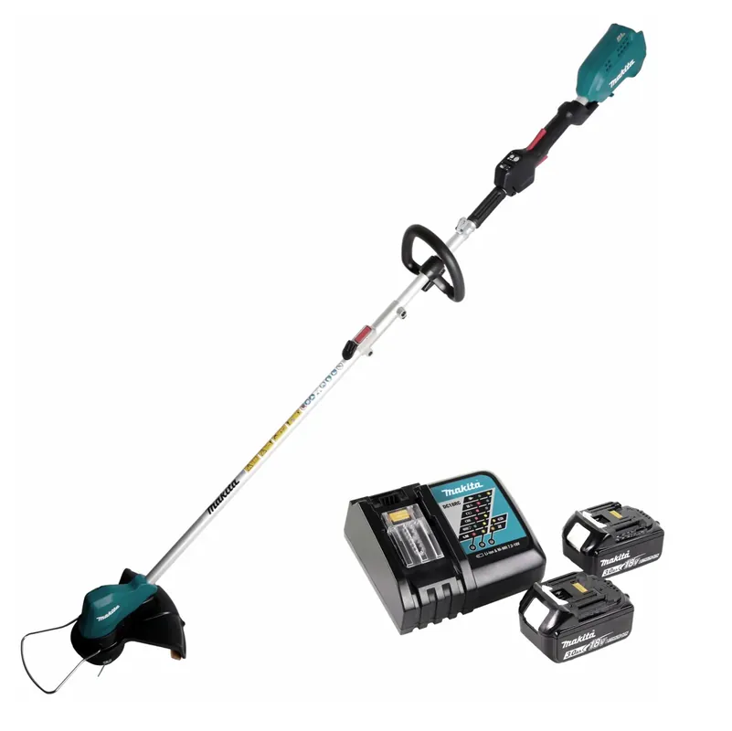 Makita DUR 188 LRF2 Akku Rasentrimmer 18V 250/300mm Brushless + 2x Akku 3,0Ah + Ladegerät Kracherpreis