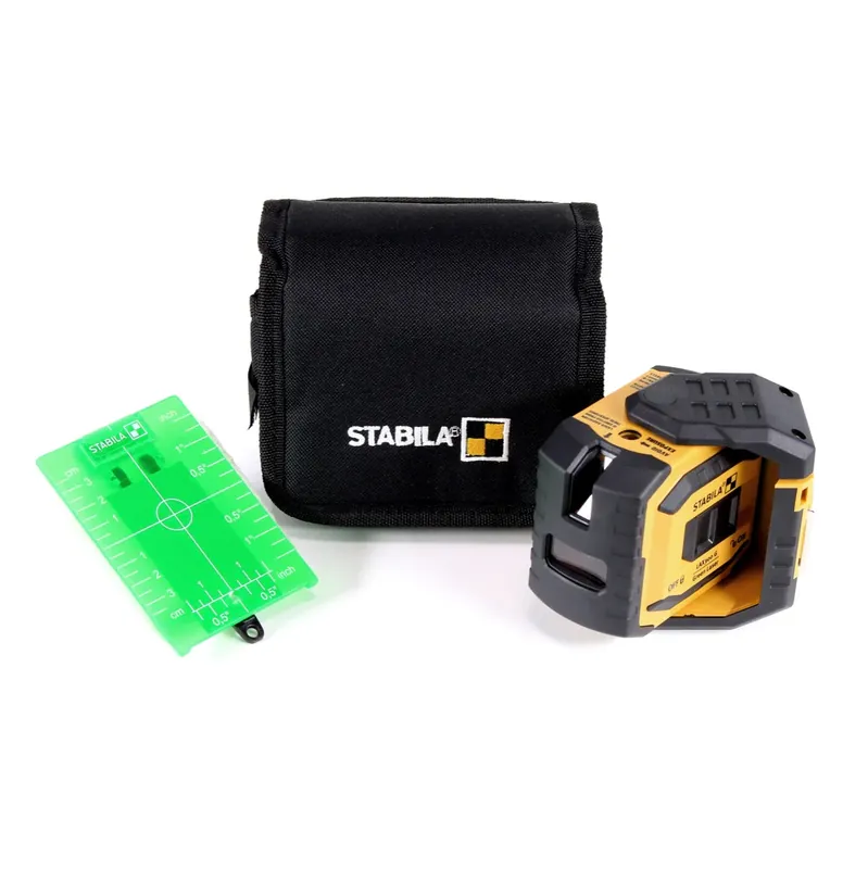 Stabila LAX 300 G Kreuzlinien Lot Laser selbstnivellierend grün 30m Direkt Vom Hersteller