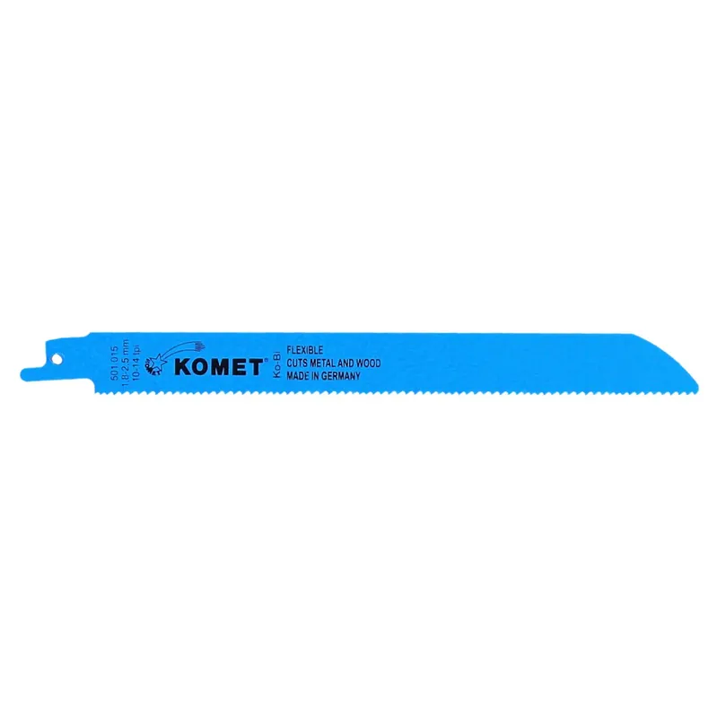 Neue Ware Komet Säbelsägeblatt METAL AND WOOD 200mm 10-14tpi 25 Stk. ( 5x 501.015 ) HSS-Bi-Metall Vario