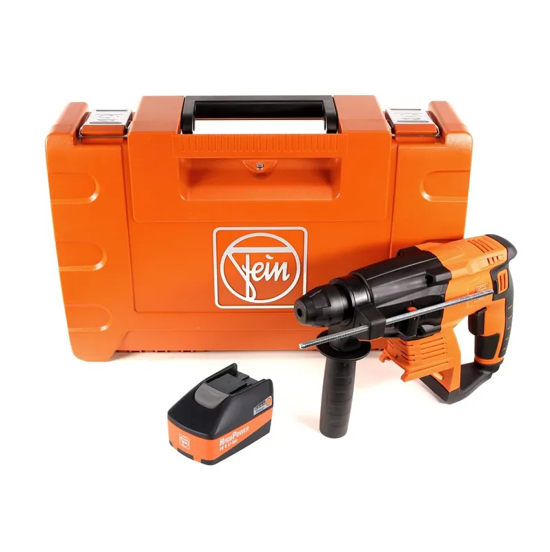 FEIN ABH 18 Akku Bohrhammer 2.0J 18V SDS-plus Brushless + 1x Akku 5,2Ah + Koffer - ohne Ladegerät Preis Gesenkt